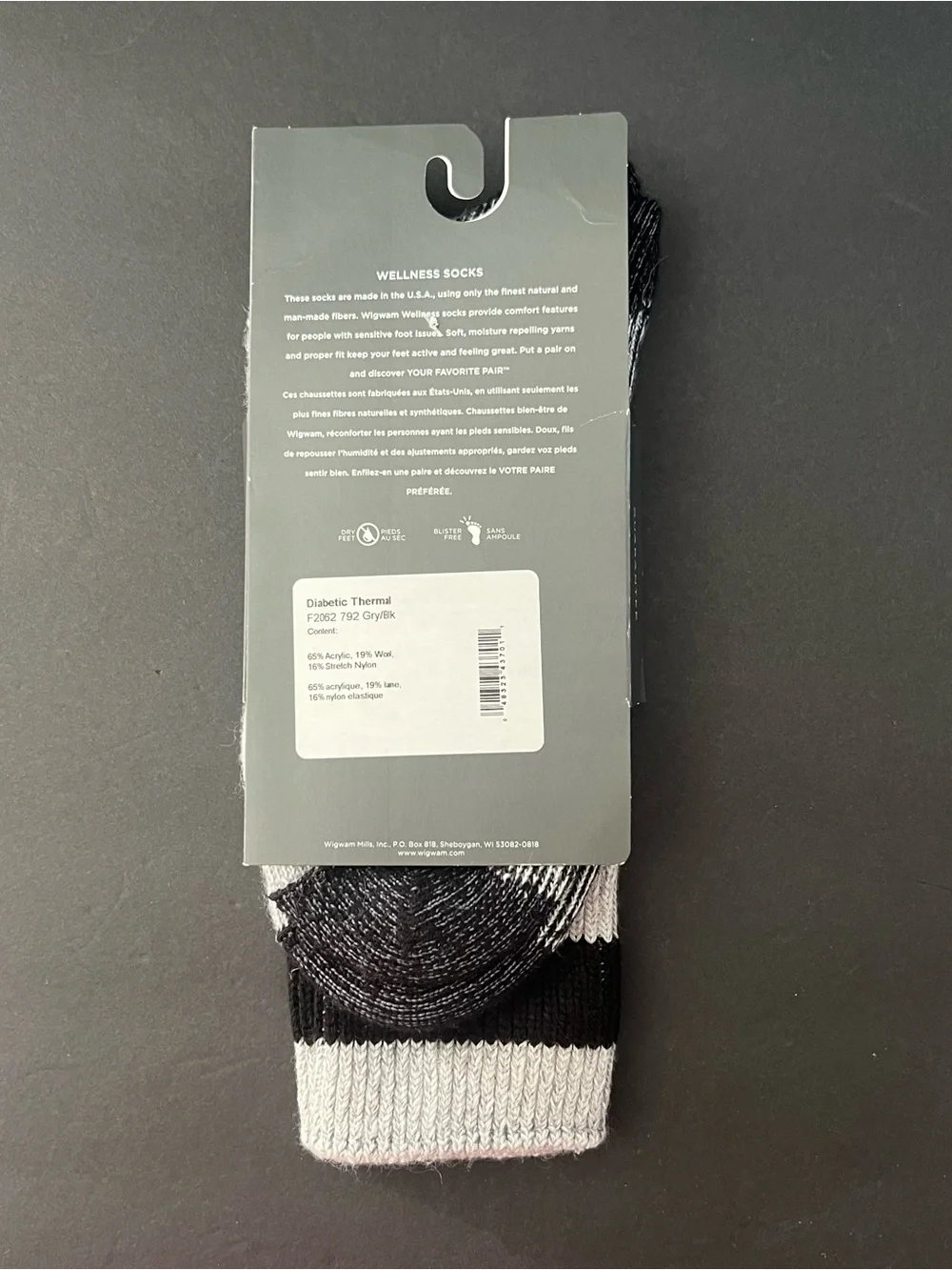 Wigwam thermal grey